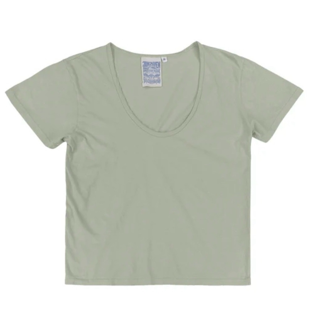 Jungmaven scoop Neck Tee